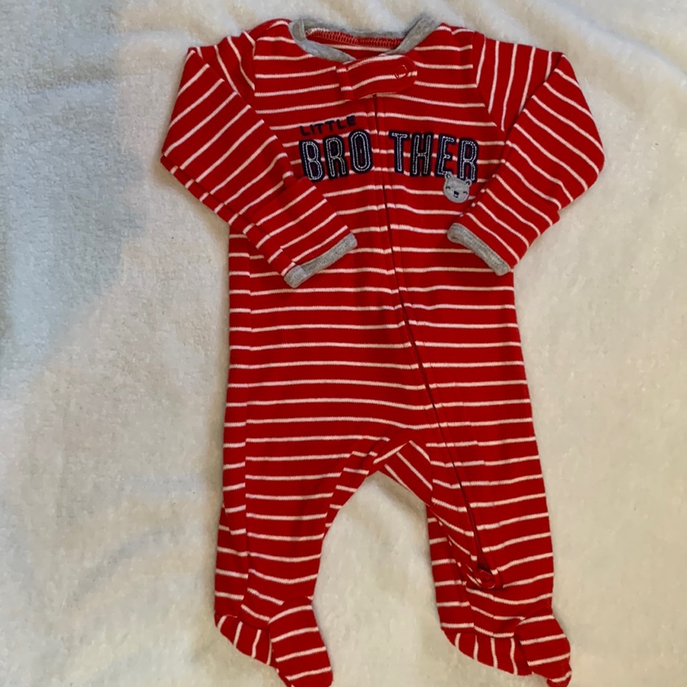 Carters Little Brother newborn pjs